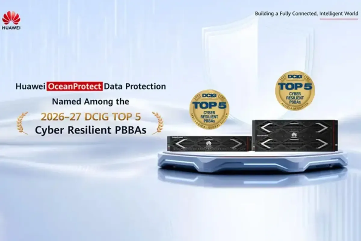 Huawei OceanProtect se numără printre primele 5 soluții de backup reziliente la atacuri cibernetice în clasamentul DCIG pentru 2026–2027